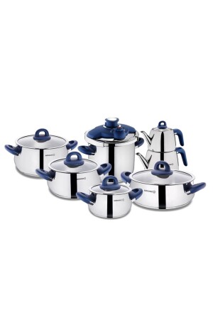 MNZ-Bella Azura 14 قطعة مجموعة هائبر 9080203A1756-2 - KORKMAZ