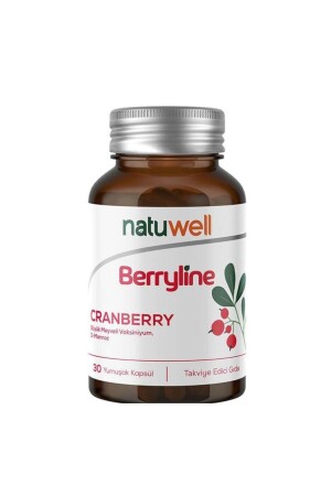 MNZ-Berryline كرانبيري 30 كبسولة ناعمة NTWBL30 - Natuwell