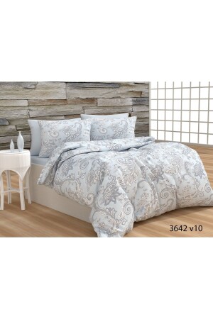 MNZ-Best Ranforce Duvet Cover Set واحد (بدون ورق) 481 - EVİMCE