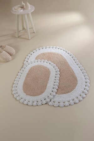 MNZ-Bianca 100% مطبخ حمام القطن خفيفة بني 40x60 60x90 11913981995 - İrya