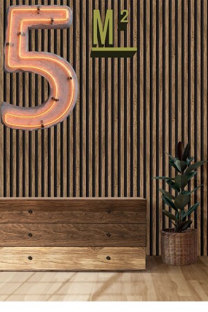 MNZ-Bien حصرية 2689 لعبة التقطير الموج الخشبية الجدار الإطار الخشبية النمط الجدار الممتاز 5-30 م2 - Bien Duvar Kağıtları