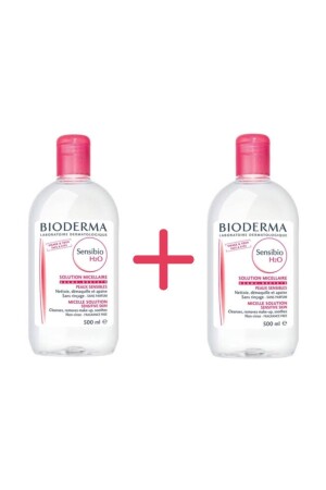 MNZ-Bioderma Sensibio H2o 500 ml مجموعة من 2 340134593557171 - Bioderma