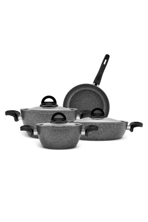 MNZ-Biogranit ميشيغان 7 قطع أدوات الطهي مجموعة 153 09. 01. 2269 - Karaca