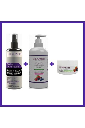 MNZ-Biotin&caffeine مضاد للشعر رش طون 250 مل - Lilamor