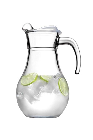 (MNZ-Bistro Plain Jug) مع غطاء P43934 - Paşabahçe