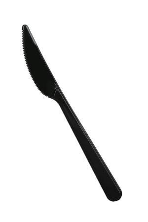 سكين بلاستيكي فاخر من نوع MNZ-Black - 100 قطعة - Armax