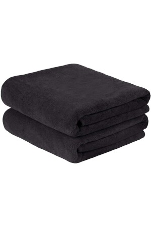 MNZ-Black 2-piece Towel رياضي حشيش شراء الحلاقة الحلاقة الحشيش الحشيش 50x90 سم - Ayhanhome