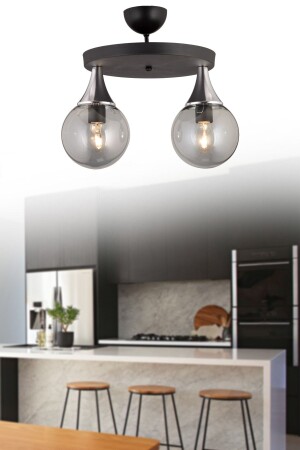 MNZ-Black 2-Plafone مدخن غلافة كروم كروم فاخرة الشنارة TYC00784275351 - Kraliçe