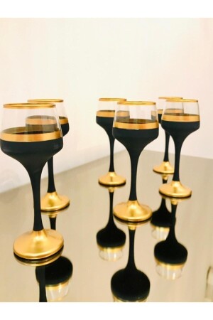 MNZ-Black تقديم كوب قهوة مجموعة من 6 LH1234 - Lejon Home