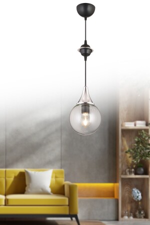 MNZ-Black واحد مدخن كرة الأرض الزجاج الكروم فاخرة شمعة حديثة AK0007 - Kraliçe