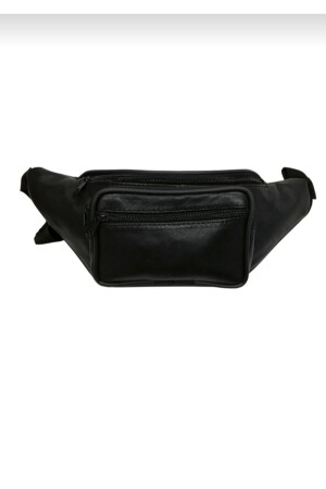 MNZ-Black % حقيبة حرة من الجلد الحقيقية حقيبة الخصر - Sarioğlu Deri