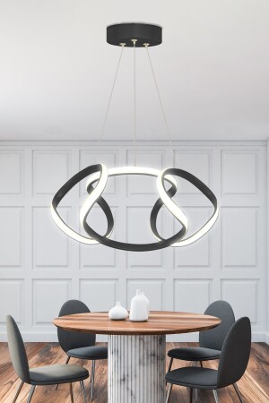 MNZ-Black Case White Light Dron عصرية مدفوعة الشنادل Dron Led Chandelier drone - RANSOM