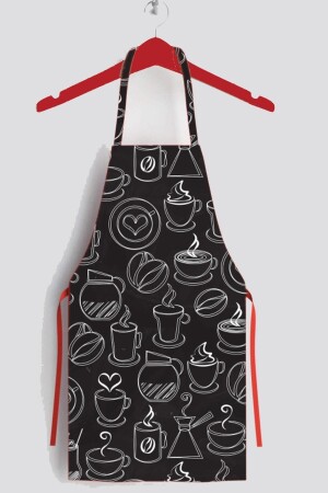 MNZ-Black Coffee Stain-proof Kitchen Apron AYSO0184 - AYSHOME