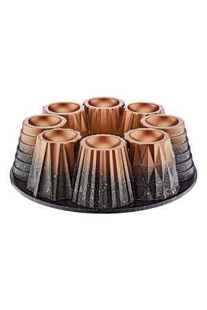 MNZ-Black Copper Muffin & Cupcake Mold 26 سم 03OMS 152. 3280. 26. - Oms