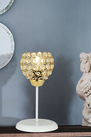 مصباح الطاولة من نوع MNZ-Black Crystal Luxury Chandelier AK000406 - Kraliçe