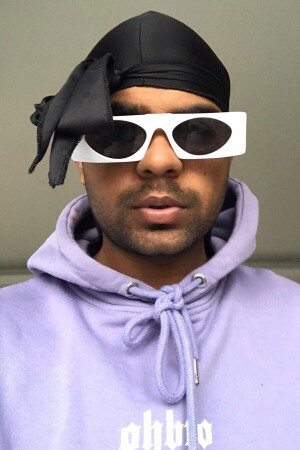 MNZ-Black Durag Bandana 991131092 - Zone Depo