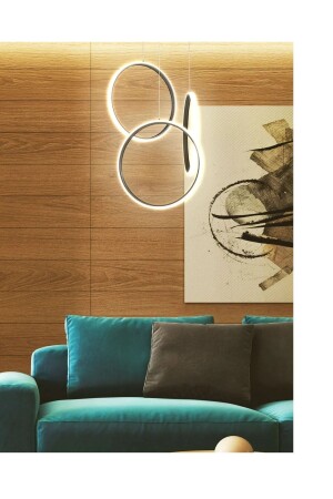 MNZ-Black مصباح معلق حديث LED شمعة TYC00700132389 - RSCOLLECTIONS