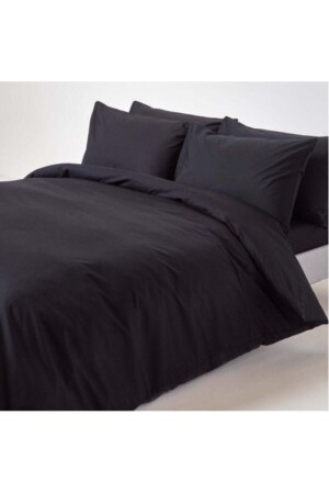 MNZ-Black Maki Cotton غطاء وكنسة ملابس مزدوجة 8682158140054 - Maki