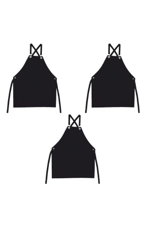 MNZ-Black مزيج Masterchef Apron hk3lü1230 - enmalife