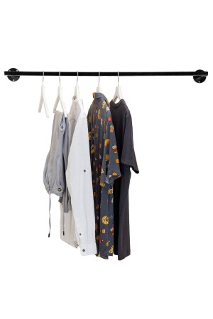 MNZ-Black Metal Solid Wall Mounted Hanger ثياب شنق ثياب شنق ثياب شنق ثياب شنق ثياب شنق ثياب شنق ثياب شنق ثياب شنق ثيبت - Fec Reklam