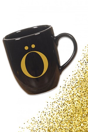 (MNZ-Black Mug) بحرف (O HKSO2101) - Vivas