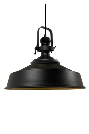 MNZ-Black Noble واحد الشنابل الأسود الرأس الراجعية مصباح العلق المطعم مقهى غرفة المعيشة الشنابل BMM2013SB - Bamyum