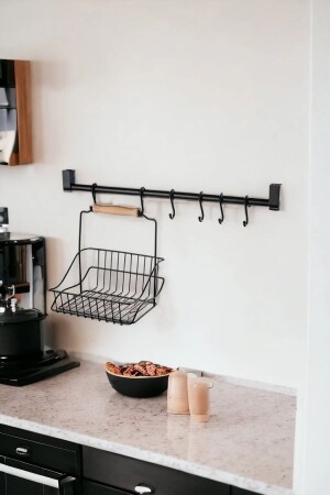 MNZ-Black Retro Basket و Hanger YLC-000000108 - YLC HOME