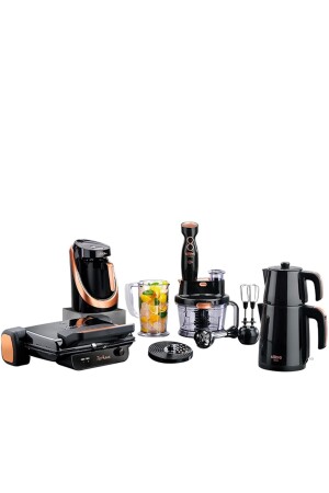 MNZ-Black Series 4 قطع طعام الحزمة-أسود 2020ST000001694 - Stilevs