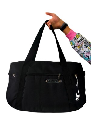 (MNZ-Black) كيس رياضي واسع و حقيبة سفر - Sym Saraç