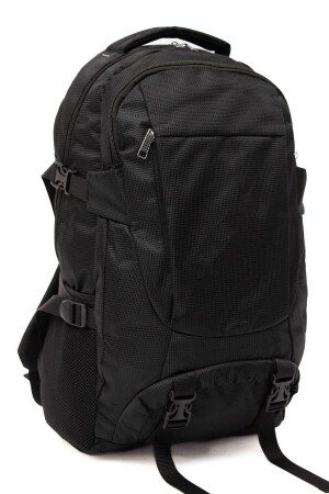 MNZ-Black Unisex مضاد للماء معظم العين العظام التخييم التجول التجول الجبالي حقيبة ظهر - Kaff