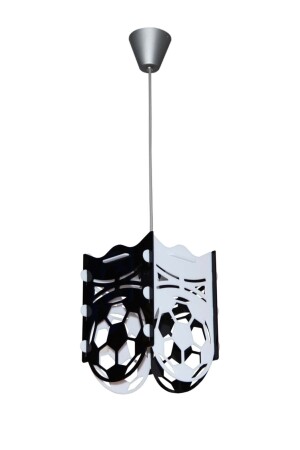 MNZ-Black White Fan شاندليير كرة SBBALL - Ufuk Store