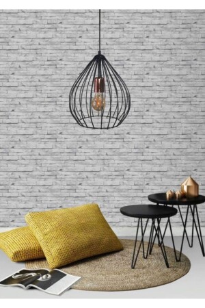 MNZ-Black-copper Drop واحد مصباح SBRA0002 - Semboldekor