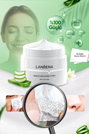 MNZ-Blackhead Tape & Blackhead Mask أنف النباتات - Lanbena