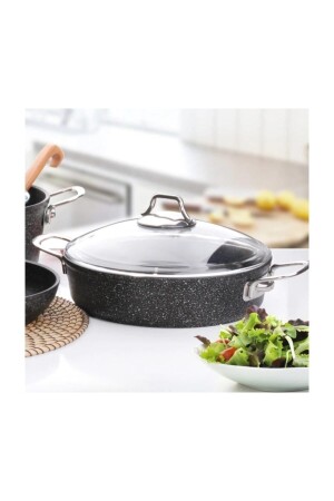 MNZ-Blackline 24 سمة كأس غليان الجسم الحجر الكنيس وعاء بريز بوت فاليز. 00244 - Falez