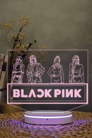 MNZ-Blackpink 3D 16 ألوان أضاءة ليل تجميل 3D TYC00395787462 - Yubi Design