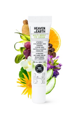 MNZ-Blittering-plumping فعالة متعددة تعزيز مظهر عين كريم تحت العين الحقيبة ضد الدائرة المظلمة HonE-4134 - Heaven on Earth