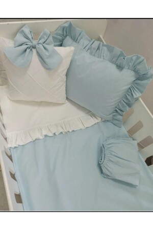 مجموعة غطاء غطاء الأطفال من طراز MNZ-Blue 100*150 MIA44 - Ege HOME Decoration&Accessories