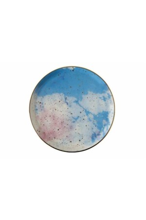 MNZ-Blue Cosmos Plate Single Plate 20 سم نمط 5 04ALM003406 - Porland