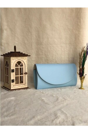 ملابس مساء من نوع MNZ-Blue Portfolio Clutch Bag helen14 - efnanstore