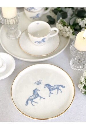 MNZ-Blue Royal Series بروسلين للوجبة 1 قطعة 024 - BOES Porselen