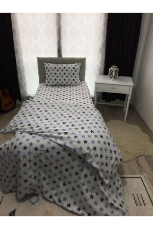 MNZ-Blue Star Cotton Single غرف المراهقين غرفة غرفة غرفة غرفة غرفة غرفة غرفة غرفة غرفة غرفة غرفة - SNR HOME COLLECTION