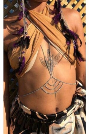 MNZ-Body Chain سكسية السلسلة الجسم السلسلة الجسم الملحق - Takıconcept