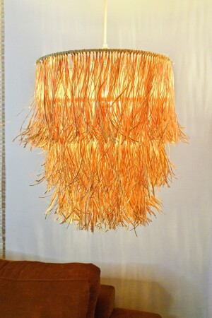 MNZ-Bohemian فرنغ ويكر رافيا شمعة 3 طبقات - Bubihome