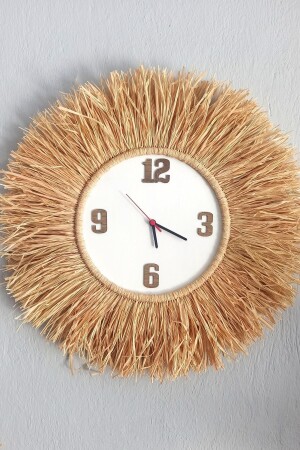 MNZ-Bohemian رافيا الحائط ساعة 50 سم - Bubihome