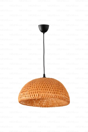 MNZ-Bohemian Bamboo Boja Pendant Pendant شمع القنابل 35 سم - سكندنافية، حديثة، بوهيمية، إضاءة الروتان NHBJP35 - Naturel Home