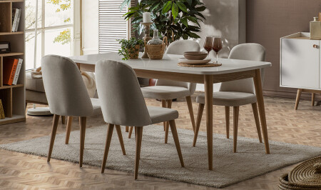 مجموعة من طاولات الطعام من طراز MNZ-Bohemian - Cadde Yıldız