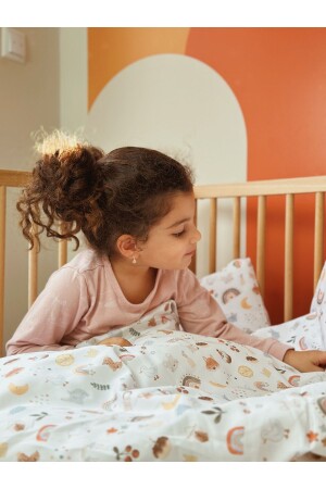 MNZ-Bohemian Cotton Montessori Duvet Cover Set (100X200CM) - طعام الحلوى - Pithy