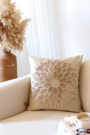 MNZ-Bohemian تصميم خاص الخنجر الخنجر نمط مربع الديكورية رمي وسادة قضية الزهور الطبيعية - Hamur