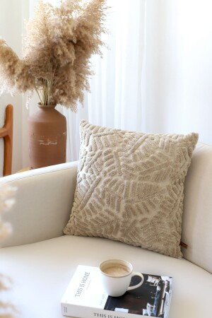 MNZ-Bohemian تصميم خاص الخدش الخدش نمط مربع الديكورية رمي وسادة غطاء الغابة الطبيعية - Hamur