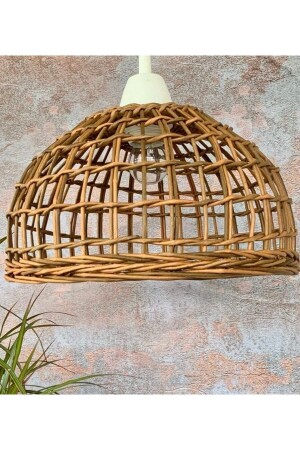 MNZ-Bohemian Pendant Chandelier رطاني شاندلي بامبو ويكر شاندلي غرفة المعيشة مطبخ إنتاج خاص شاندلي (بما في ذلك القاعدة) P - AFRALYAHOME
